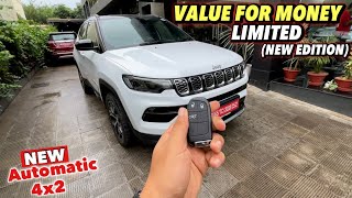 New Jeep Compass 2024 4x2 AT Launched 2399 Lakh  Scorpio Safari se Better [upl. by Tenneb]