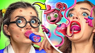 How to Become Mommy Long Legs  Extreme Makeover with Gadgets from TikTok [upl. by Eerbua]