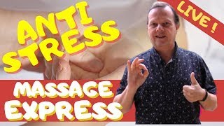 ANTI STRESS LIVE Ce Massage des Mains Réflexologie Relaxe Très Vite [upl. by Llevart]