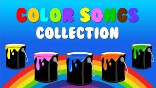 quotColor Songs Collection Vol 1quot  Learn Colors Sing Colors Nursery Rhymes [upl. by Haldeman577]