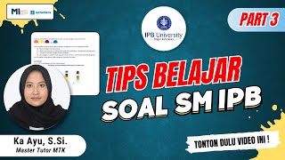 Prediksi Soal SM IPB 2023  Part 4 Tes Potensi Skolastik [upl. by Axia]