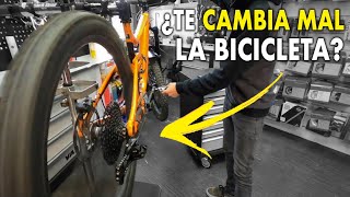 COMO AJUSTAR UN CAMBIO TRASERO DE BICICLETA SRAM y SHIMANO ⚙️  Mantenimiento Básico MTB 2 [upl. by Htessil]