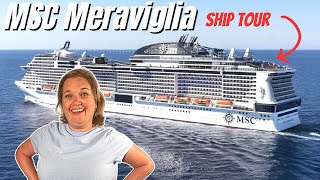 MSC Meraviglia  2023 ULTIMATE Cruise Ship Tour [upl. by Gurango402]