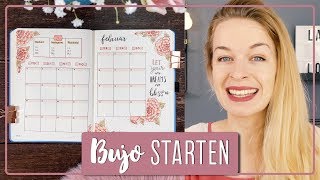 BULLET JOURNAL starten  10 TIPPS für Anfänger  deutsch [upl. by Nyroc]