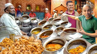 OLD DELHI Indian Street Food Tour w LEGEND delhifoodwalks [upl. by Aimerej292]