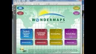 WonderMaps Review Mapping Software by Bright Ideas Press [upl. by Ahtanaram908]