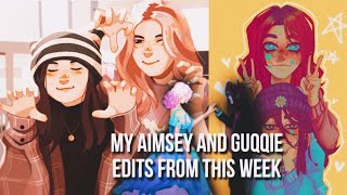 My Aimsey and Guqqie edits from this week pt13Aimsey Guqqieyt [upl. by Theo451]