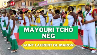 CARNAVAL DE GUYANE 2024  MAYOURI TCHO NÈG KRAZÉ SA  DÉFILÉ SAINT LAURENT DU MARONI [upl. by Ailey]