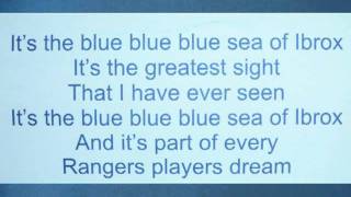 Blue Sea of Ibrox Rangers [upl. by Annaynek]