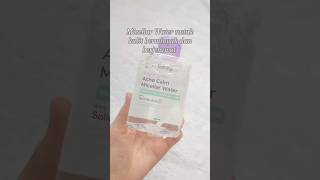 Micellar water untuk acne prone skin 🥰 facetology micellarwater skincareroutine skincare makeup [upl. by Lorraine]