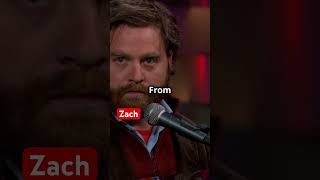 Zach Galifianakis Funny Man shorts [upl. by Anayit]