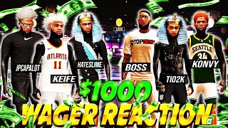 Keife amp JPCapalot Returned To NBA2K20 ONE LAST TIME To Wager Boss Konvy amp Tio2K For 1000😱 [upl. by Killam683]