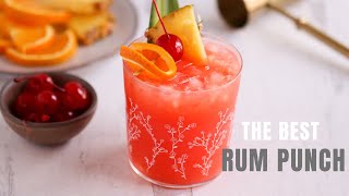 RUM PUNCH  Caribbean Recipes [upl. by Ringe]