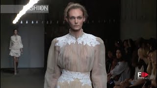 ZIMMERMANN Spring 2016 Highlights New York  Fashion Channel [upl. by Eahsel]