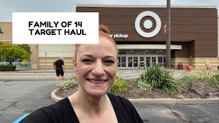 FAMILY OF 14 TARGET HAUL [upl. by Dahs817]