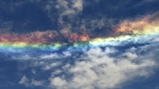 Circumhorizontal arcs in Chile [upl. by Marchall951]