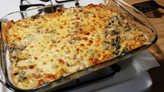 Chicken Spinach Pasta Bake [upl. by Penhall]