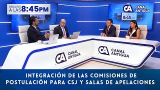 Elección de comisiones de postulación para CSJ y Salas de Apelaciones [upl. by Abel]