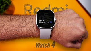 First Smartwatch running Xiaomi HyperOS  Redmi Watch 4  The Perfect Upgrade🔥 [upl. by Ethbinium]