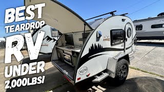 Highest Quality Teardrop RV Under 2000lbs 2022 NuCamp TAG XL with Boondock Package [upl. by Wagshul]