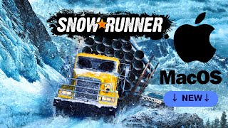 Snowrunner Mace Çıktı  Oynanış Videosu Sizlerle snowrunner macos macbookair [upl. by Dowzall]