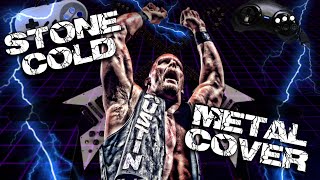 Stone Cold Steve Austin Theme Song Metal Cover  WWE WWF  Retro Shred [upl. by Efthim]