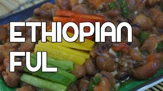 Ethiopian Ful Medames Recipe  Amharic Fava Beans Shahan Video [upl. by Eibo]