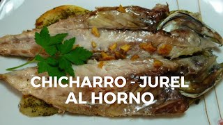 Chicharro Jurel al horno Receta casera tradicional [upl. by Arais753]