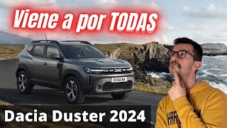 🚗 TODO Sobre el Nuevo DACIA DUSTER 2024  ✅ Motores ✅ Precios ✅ Equipamientos [upl. by Yann995]