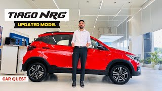 2024 Updated Tata Tiago NRG Walkaround  Car Quest [upl. by Monjo521]