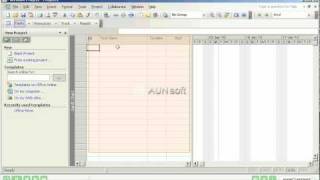 Introduction to Microsoft Project 2003  starting the application [upl. by Allecsirp]