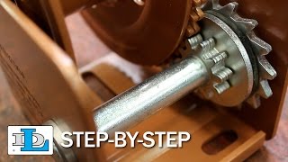 Replacing the Drive Shaft on DLBSeries Brake Winches  StepByStep [upl. by Burnaby674]