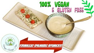 Formaggio spalmabile affumicato vegano [upl. by Hannahoj]