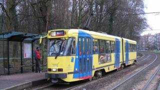 Trams in Brussel  Bruxelles STIB MIVB  7700 serie [upl. by Aicila]