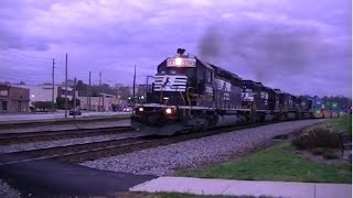 Norfolk Southern G2A SB Transfer w Awesome Horn AustellGa 03312013© HD [upl. by Appilihp]