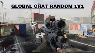 GOING AGAINST RANDOMS IN GLOBAL CHAT  Call Of Duty Mobile 1v1 [upl. by Fran680]