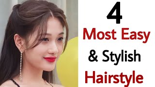 4 Most Easy New open hairstyle  easy hairs tyle  hairstyles for girls  open hairs [upl. by Hoskinson]