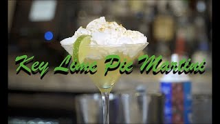 122 How to make quotThe Key Lime Pie Martiniquot [upl. by Jasen]