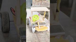 How to make Powered Car from Cardboard  DIY Powered Carmytelent [upl. by Mia862]