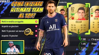 COME GUADAGNARE I PRIMI 100K CREDITI SU FIFA 22 ULTIMATE TEAM [upl. by Amandie]