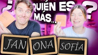 ¿QUIÉN ES MÁS… MARC Y YO OPINAMOS DE NUESTROS HIJOS JAN ONA O SOFÍA BonbonReich [upl. by Giselbert]