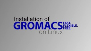 Installation of GROMACS for MD Simulations  Quick and Easy way [upl. by Olram]