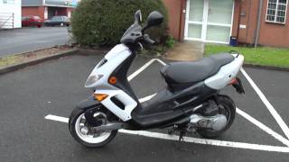 1999 PEUGEOT SPEEDFIGHT 50 LC DERESTRICTED 55MPH TAX amp MOT V5 FAST PED GC MOPED [upl. by Ivey]