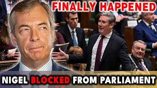 BREAKING Nigel Farage and Reform UK Removed from Parliament Over GB News Host [upl. by Rodriguez575]