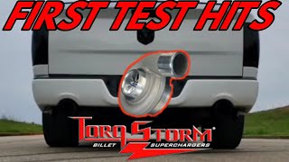 TorqStorm Supercharged Ram 1500 Test Pulls [upl. by Nyrehtac310]