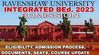 Integrated BEd Admission 2023  Ravenshaw University 3  ravenshawuniversity admission [upl. by Rocco893]