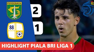 Highlight Persebaya Vs Barito Putera 21  BRI Liga 1 🔴 BLUNDER ERNANDO ARY persebaya [upl. by Neeoma]