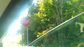 stop 🛑 sign on Cain road hardpan road [upl. by Lauber]