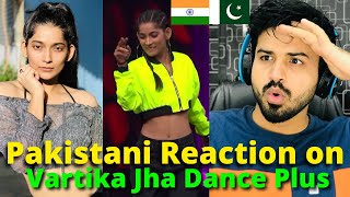 Vartika Jha Dance  PAKISTAN REACTION [upl. by Alracal]