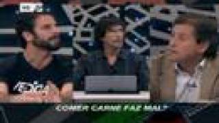 MTV DEBATE  Comer carne faz mal Parte 46 [upl. by Siravat149]